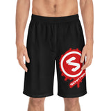 Graffiti Boardshorts - Red