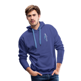 Premium Mountain Wake Hood - royal blue