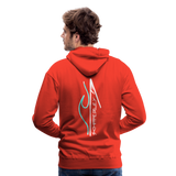 Premium Mountain Wake Hood - red