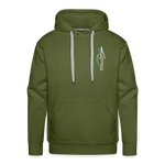 Premium Mountain Wake Hood - olive green