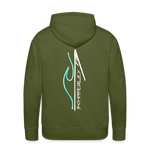 Premium Mountain Wake Hood - olive green