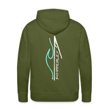 Premium Mountain Wake Hood - olive green