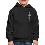 Kids‘ Premium Mountain Wake Hood - black