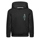 Kids‘ Premium Mountain Wake Hood - black