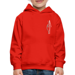 Kids‘ Premium Mountain Wake Hood - red