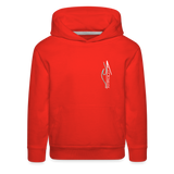 Kids‘ Premium Mountain Wake Hood - red