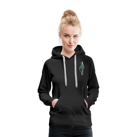 Women’s Premium Mountain Wake Hood - black