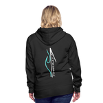 Women’s Premium Mountain Wake Hood - black