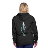 Women’s Premium Mountain Wake Hood - black