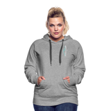 Women’s Premium Mountain Wake Hood - heather grey