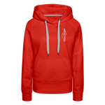 Women’s Premium Mountain Wake Hood - red