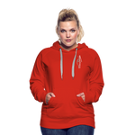 Women’s Premium Mountain Wake Hood - red