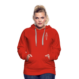 Women’s Premium Mountain Wake Hood - red