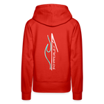 Women’s Premium Mountain Wake Hood - red