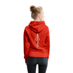 Women’s Premium Mountain Wake Hood - red