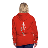 Women’s Premium Mountain Wake Hood - red