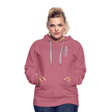 Women’s Premium Mountain Wake Hood - mauve