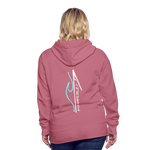 Women’s Premium Mountain Wake Hood - mauve